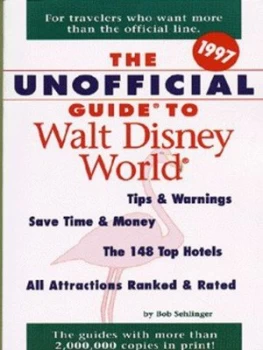 Image of The Unofficial Guide to Walt Disney World by Frommer Paperback