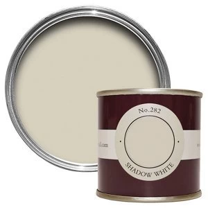 Image of Farrow & Ball Estate Shadow white No. 282 Emulsion Paint 100ml Tester pot