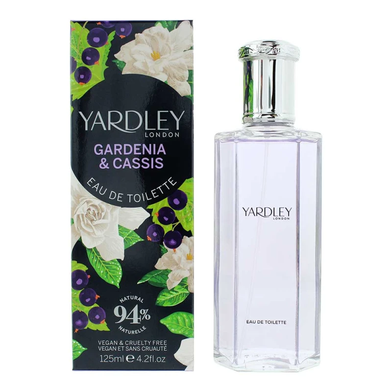 Image of Yardley Gardenia Cassis Eau de Toilette 125ml