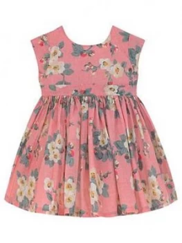 Image of Cath Kidston Baby Girls Mayfield Blossom Dress - Pink, Size 6-9 Months