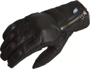 Image of Halvarssons Hofors perforated Motorcycle Gloves, black, Size L, black, Size L