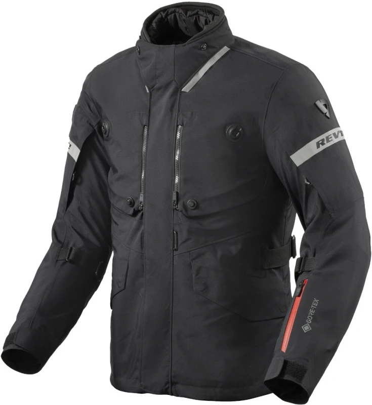 Image of Revit Neptune 3 GTX waterproof Motorcycle Textile Jacket, black, Size 4XL for Men