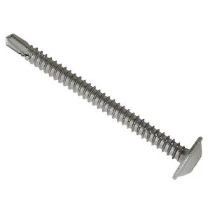 Image of ForgeFix TechFast Baypole Screw Wafer Head TORX Compatible 4.8 x 80mm Box 100