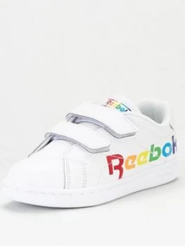 Image of Reebok Royal Complete Clean V 2.0 Rainbow Childrens Trainers