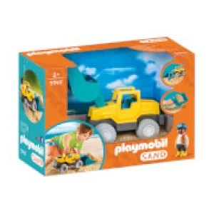 Image of Playmobil Sand Excavator with Removable Shovel (9145)