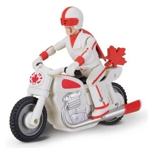 Image of Toy Story 4 - Pullback Duke Caboom with Motorcycle 10cm Figure
