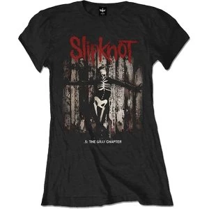 Image of Slipknot Grey Chapter Album Womens Medium T-Shirt - Black