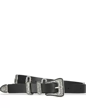 Image of The Kooples Theko Mens Leather Belt