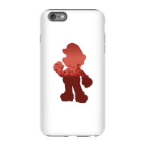 Image of Nintendo Super Mario Mario Silhouette Phone Case - iPhone 6 Plus - Tough Case - Gloss