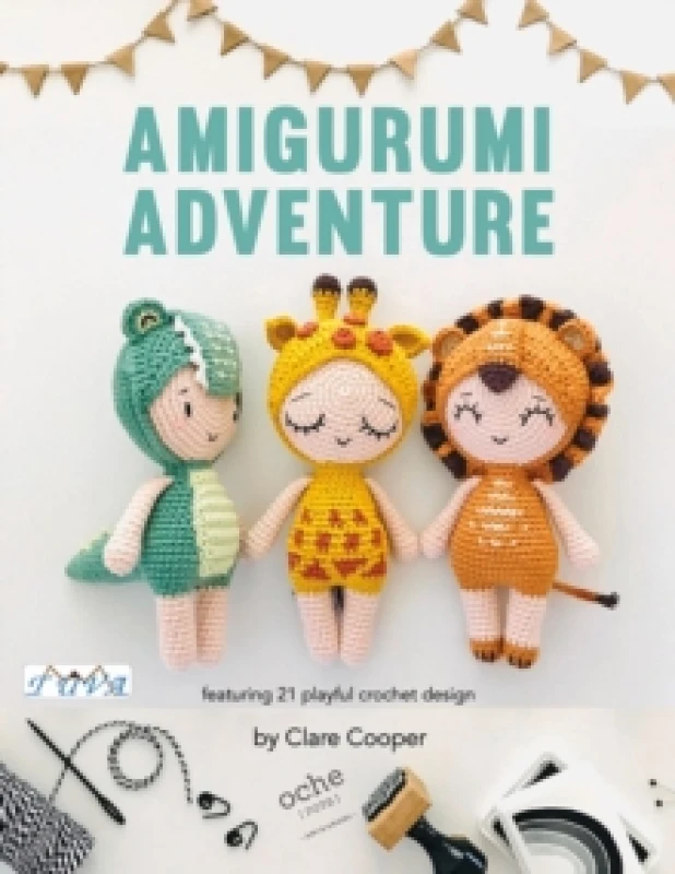 Image of Amigurumi Adventures : Featuring 21 Playful Crochet Designs Paperback / softback