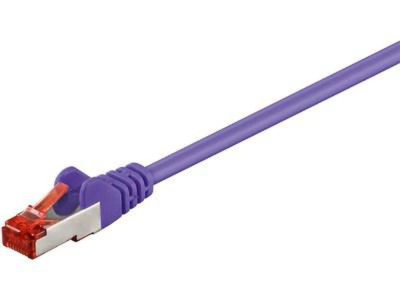 Image of Microconnect SSTP60015P networking cable Purple 0.15 m Cat6 S/FTP (S-S