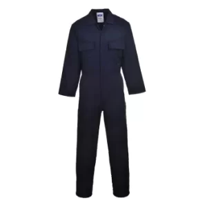 Image of Portwest S999 Euro Work Boilersuit Navy Blue Small 31"
