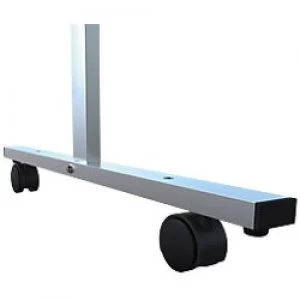 Image of Nobo Premium Plus Castors for PVC Protection Free Standing Sneeze Guards and Room Dividers Screens Pack of 4