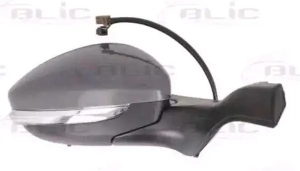 Image of Wing mirror Blic 5402-08-2002054P Right primed Electric with thermo sensor, Heated, Convex for left-hand drive vehicles PEUGEOT: 2008 Estate