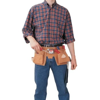 Image of 10-Pocket 2-Loop Medium Tool & Nail Pouch - Kennedy