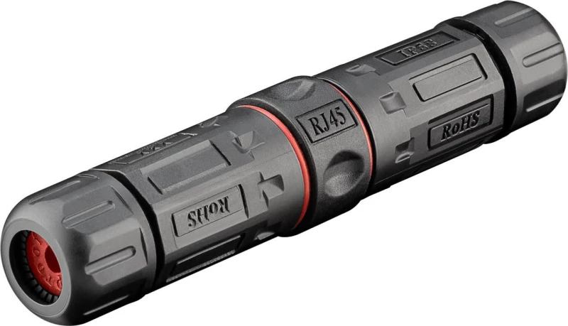 Image of Microconnect KON523 wire connector RJ45 Black