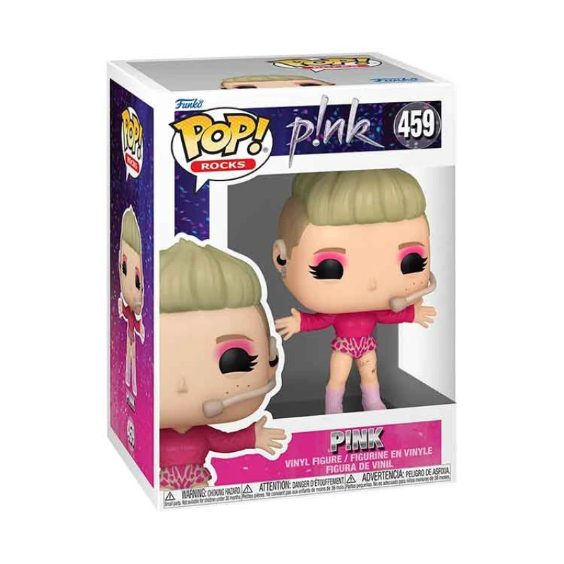 Image of AJ Toys & Books Funko Pop! Pink Trustfall Vinyl Figure #459