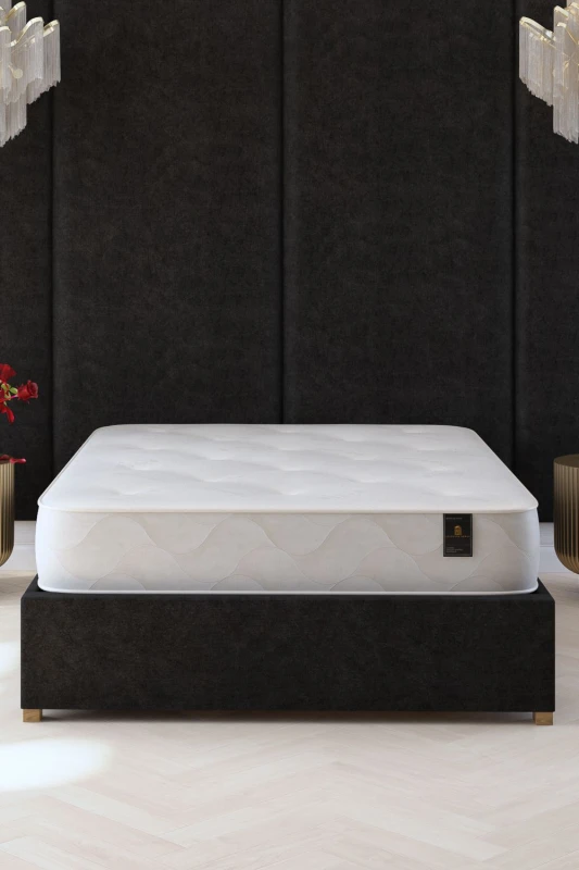 Image of Laurence Llewelyn-Bowen Aspire Classic Pocket Sprung Mattress, Size Single, White FLATPOCKDUCH30
