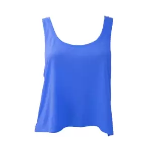 Image of Bella Ladies/Womens Flowy Boxy Tank Top (L/XL) (True Royal)