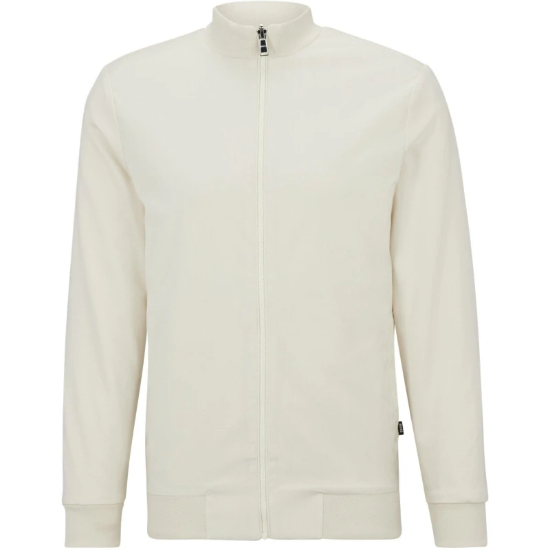 Image of Boss Mens Skiles Bomber Jacket Open White male S
