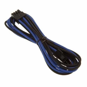 Image of BitFenix Alchemy 8pin EPS12V Extension 45cm - sleeved black/blue/black