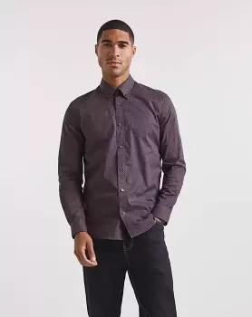 Image of Ben Sherman Micro Geo Print Shirt