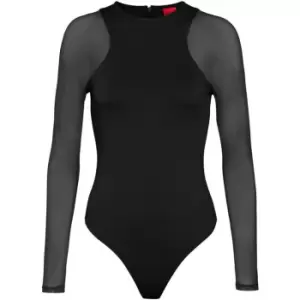 Image of Hugo Nimarina Bodysuit - Black