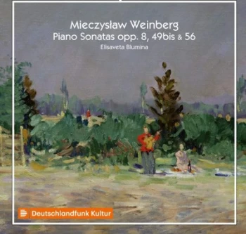 Image of Mieczyslaw Weinberg Piano Sonatas Opp 8 49Bis & 56 by Mieczyslaw Weinberg CD Album