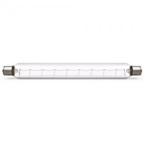Image of Crompton 30W 221mm S15 Double Ended Tubular Bulb - Clear - Single