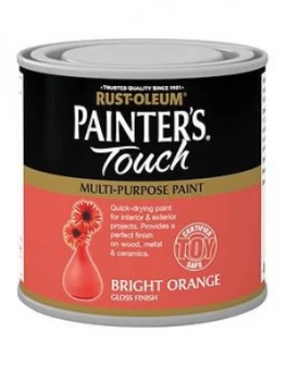 Image of Rust-Oleum Painter&Rsquo;S Touch Toy Safe Gloss Multi Purpose Paint ; Bright Orange 250ml
