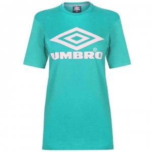 Image of Umbro Umbro Logo T Shirt Ladies - PARASAIL