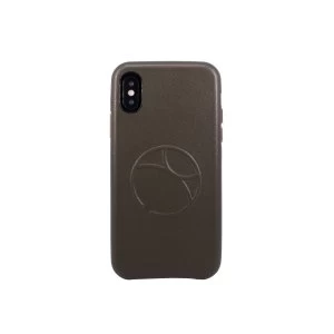 Image of OBX Embossed Logo Snap on Case for iPhone X 77-57647 - Dark Green