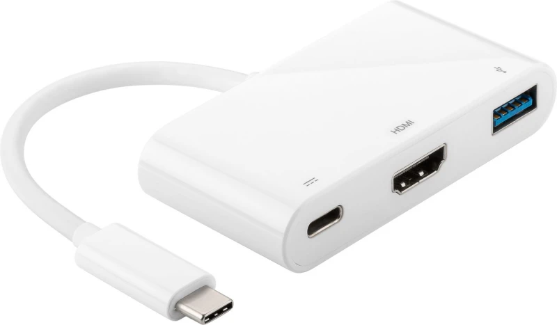 Image of Microconnect USB3.1CCOM2 USB graphics adapter White