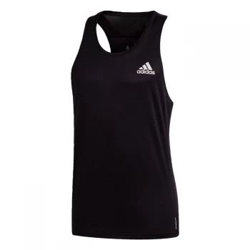 Image of adidas Own the Run Singlet Mens - Black