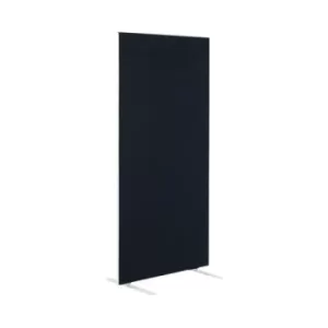 Image of Floor Standing Screen 800x25x1600mm Black KF90961