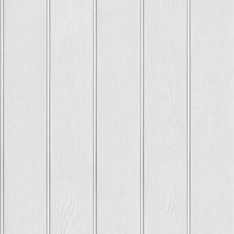 Image of Beaded Wood Panel Wallpaper White Belgravia 5912