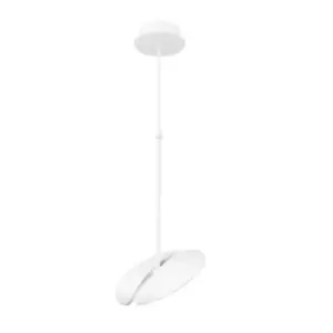 Image of Dawn LED Adjustable Dome Ceiling Pendant Light White