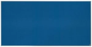 Image of Nobo Essence Blue Felt Notice Board 2400x1200mm