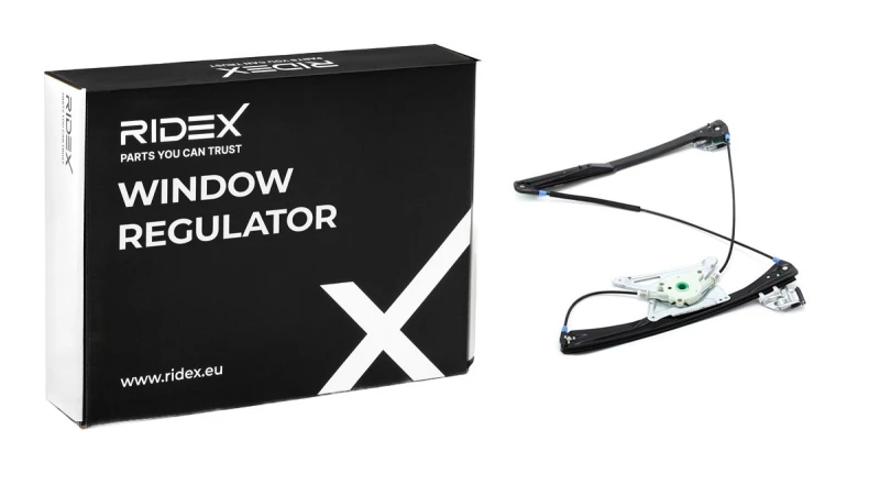 Image of RIDEX 1561W0031 Window regulator Left, Operating Mode: Electric, without electric motor Window Winder (1561)