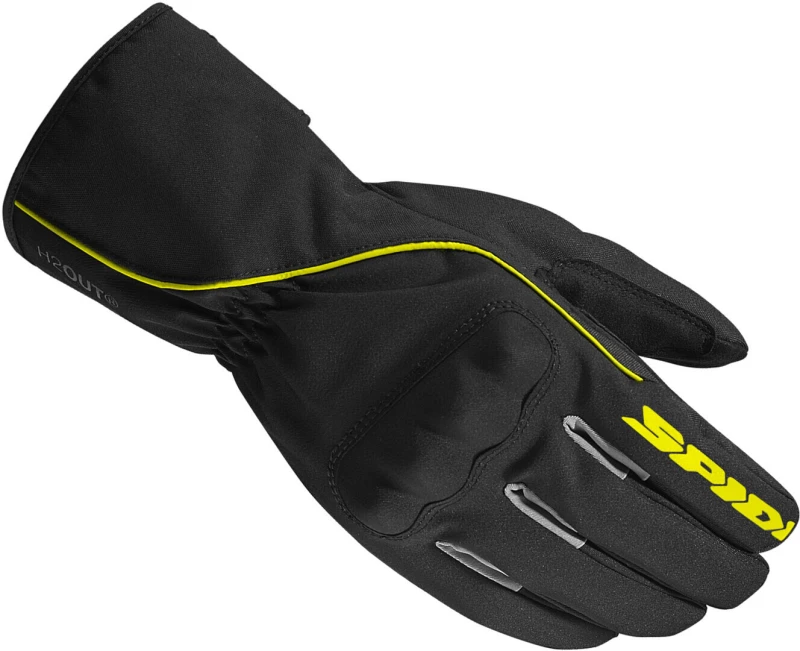 Image of Spidi WNT-3 Gloves Yellow Fluo Size 2XL
