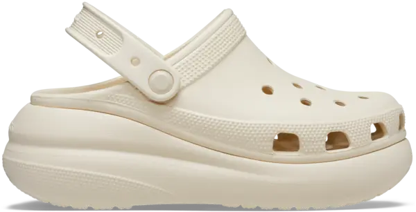 Image of Crocs Unisex Crush Clogs Bone W8/M7