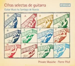 Image of Cifras Selectas De Guitarra Guitar Music By Santiago De Murcia by Santiago De Murcia CD Album