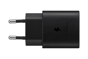 Image of Samsung 25W Travel Adapter (w/o cable) in Black (EP-TA800NBEGEU)