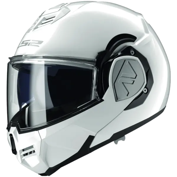 Image of LS2 FF906 Advant Solid White 06 Modular Helmet Size L