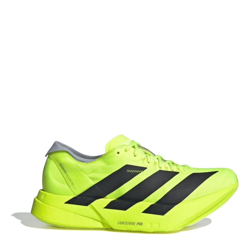 Image of adidas Adizero Adios Pro 4 Womens Lemn/Blk/Slvr female 4 (36.7)
