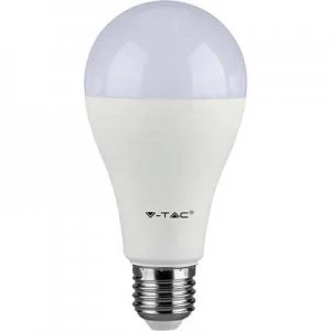 Image of V-TAC 161 LED (monochrome) EEC A+ (A++ - E) E27 Arbitrary 15 W = 85 W Cool white (Ø x L) 66.5mm x 134mm