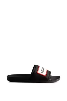Image of Black 'Neoprene Logo Slides