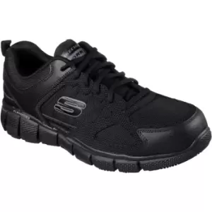 Image of Skechers Mens Telphin Sanphet Lace Up Slip Resistant Shoes UK Size 8 (EU 42)