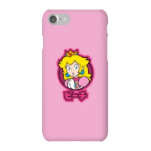 Image of Nintendo Super Mario Peach Kanji Phone Case - iPhone 7 - Snap Case - Gloss