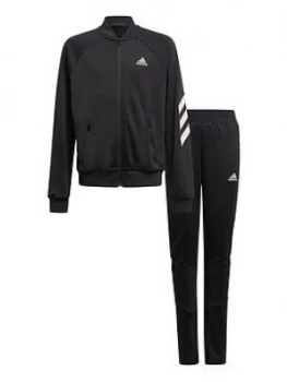 Image of adidas Girls XFG Tracksuit - Black, Size 11-12 Years, Women